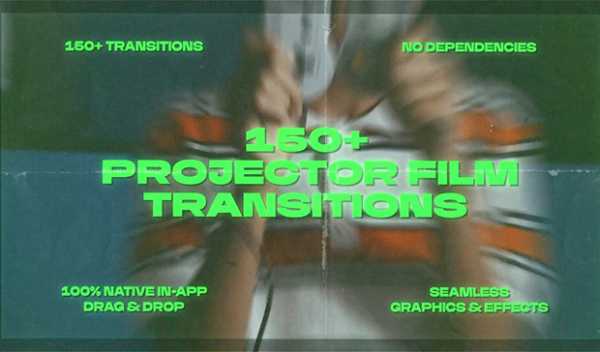 3D Projector Transitions Pack for Premiere Pro