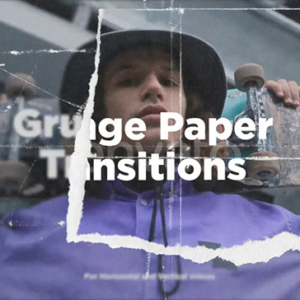Grunge Paper Transitions MOGRT