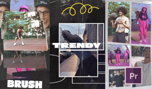 Grunge Vertical Intros for Premiere Pro