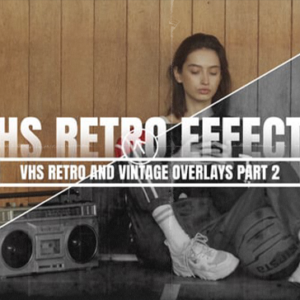 VHS Retro & Vintage Overlays 2