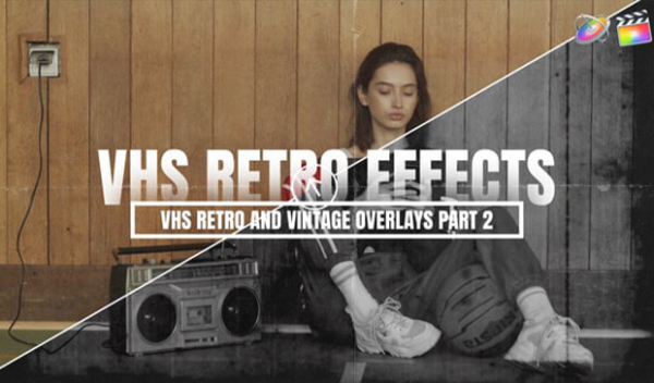 VHS Retro & Vintage Overlays 2