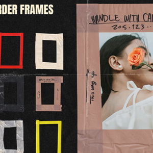 Cardboard Frames ＆ Taped Border Frames