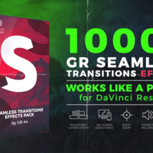 Seamless Transitions Effects for DaVinci Resolve v1.4