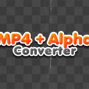 Aescripts - MP4 + Alpha Converter v1.4.0