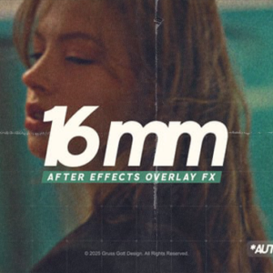 16mm Film Overlay Effect