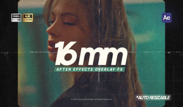 16mm Film Overlay Effect