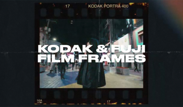 Animated Kodak and Fuji Film Frames