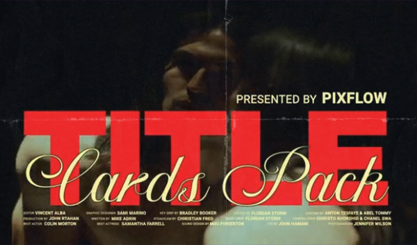 Title Cards Animated Package