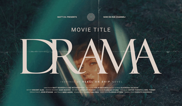 Dramatic Movie Title Templates