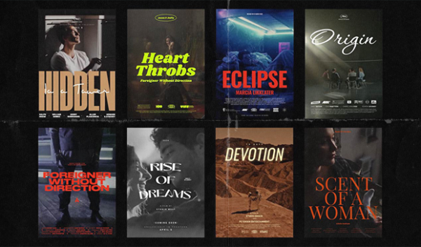 Animated Vertical Film Posters