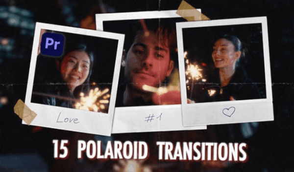 Polaroid Transitions for Premiere Pro