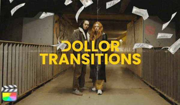 Dollar Money Transition for FCPX