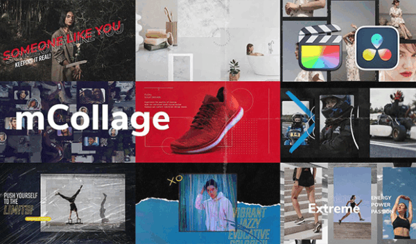 MotionVFX - mCollage for DaVinci Resolve