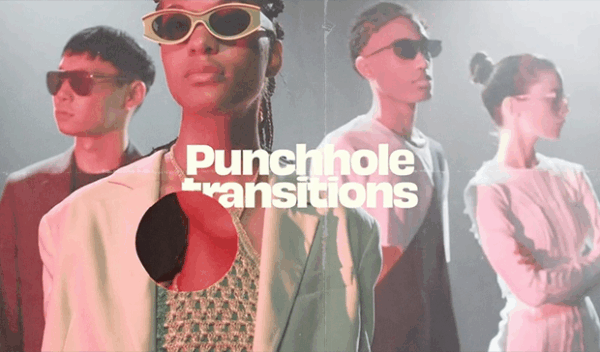 Punch Hole Transitions