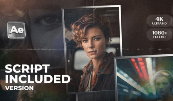 Slideshow Universal Version 1-3 for After Effects