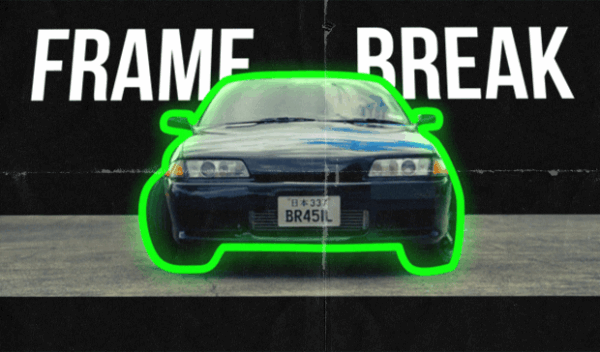 Frame Break Cinematic Border for DaVinci Resolve