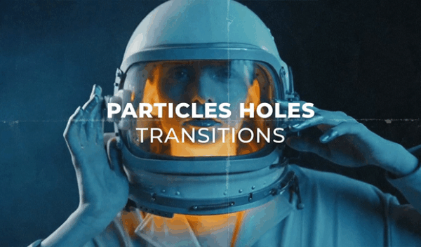 Particles Holes Transitions for DVR