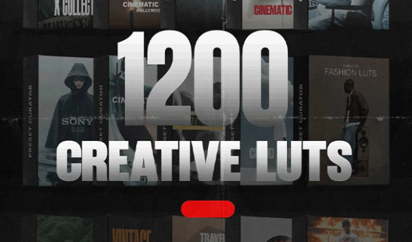 1200+ Creative Cinematic LUTs Master Bundle