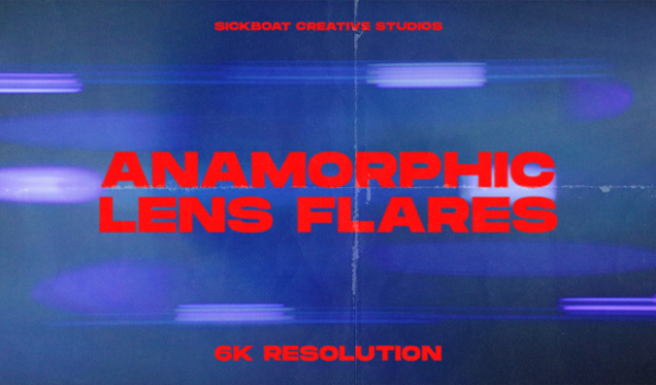 Anamorphic Lens Flares + Anamorphic Light Leaks