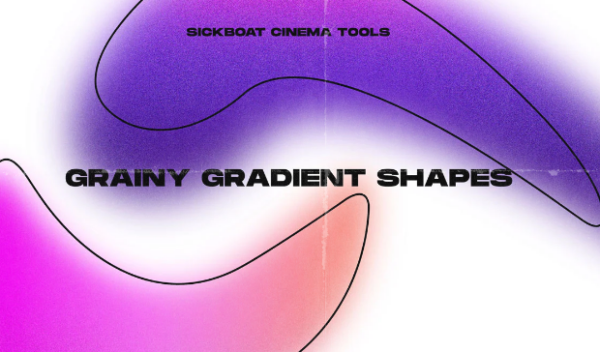 Grainy Gradient Shapes