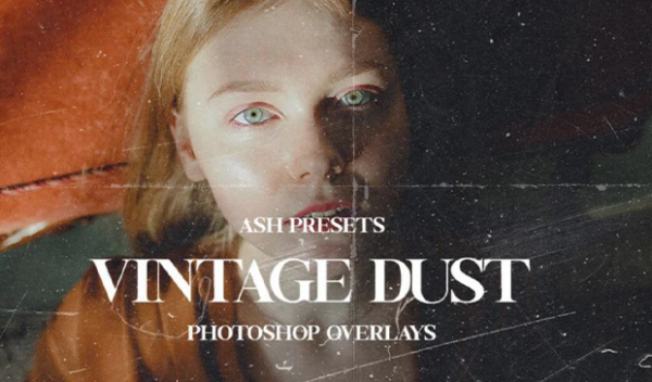 100 Vintage Dust Texture Overlays